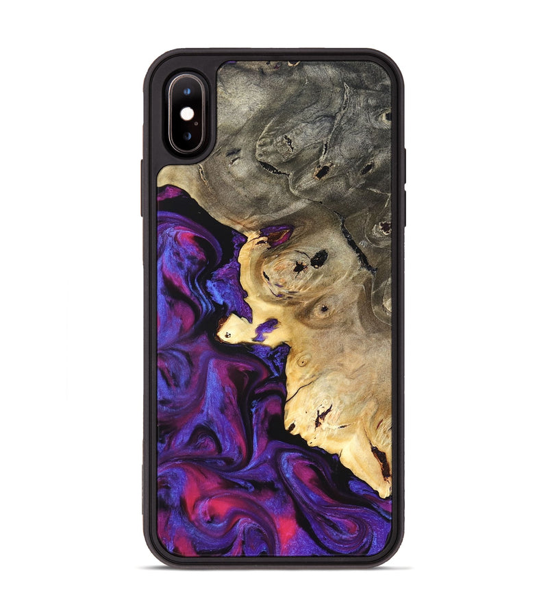 iPhone Xs Max Wood Phone Case - Everlee (Purple, 824277)