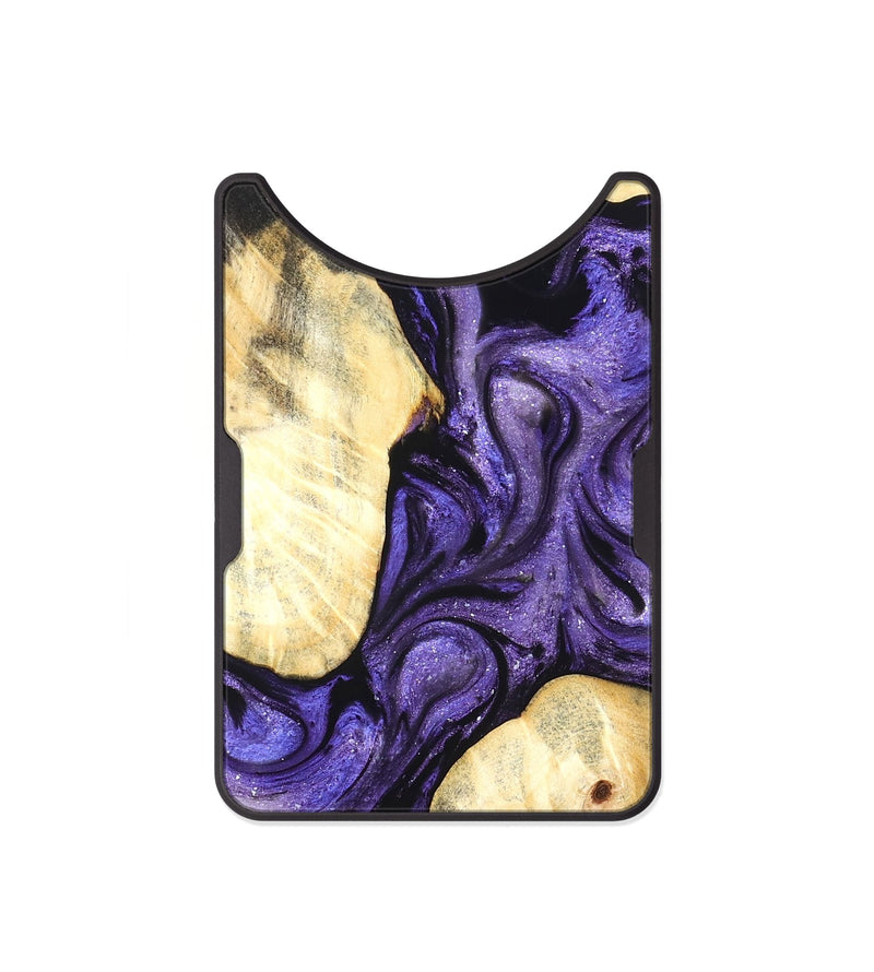 Alloy Wood Wallet - Grover (Purple, 824278)