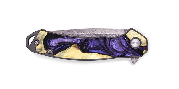 EDC Wood Pocket Knife - Grover (Purple, 824278)