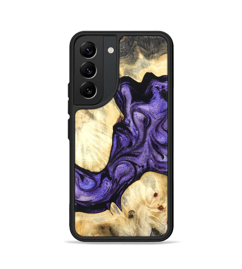 Galaxy S22 Wood Phone Case - Grover (Purple, 824278)