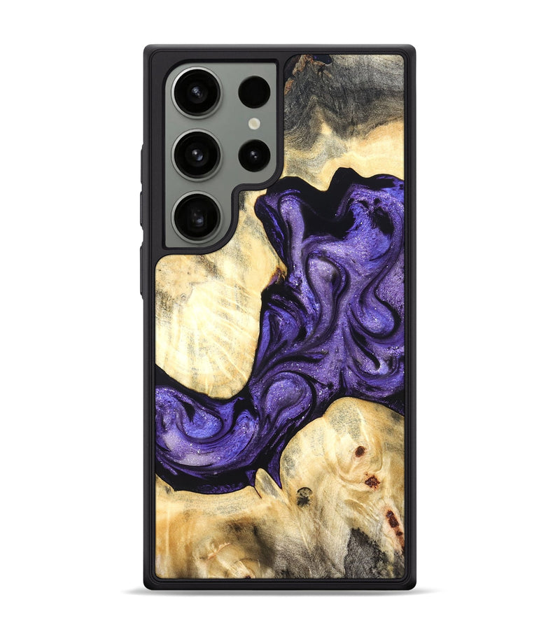 Galaxy S24 Ultra Wood Phone Case - Grover (Purple, 824278)
