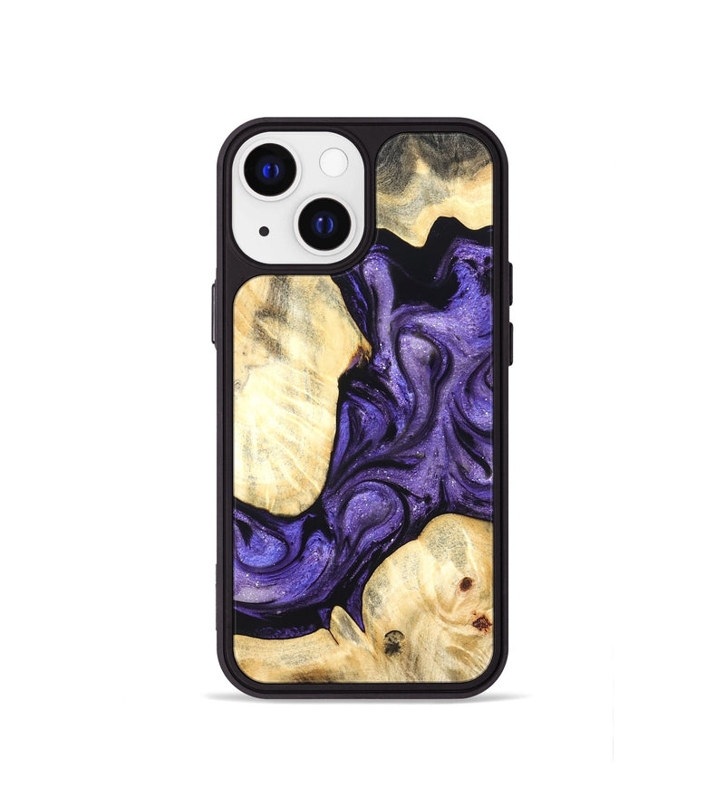 iPhone 13 mini Wood Phone Case - Grover (Purple, 824278)