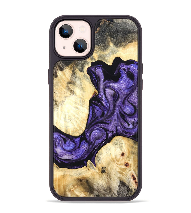 iPhone 14 Plus Wood Phone Case - Grover (Purple, 824278)