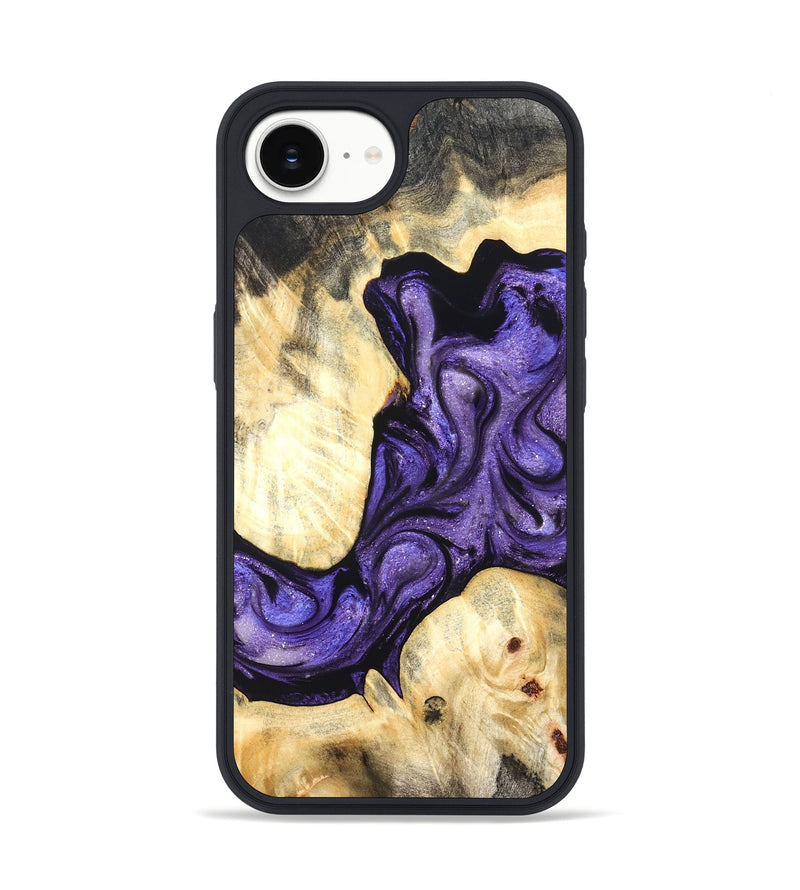 iPhone 16e Wood Phone Case - Grover (Purple, 824278)