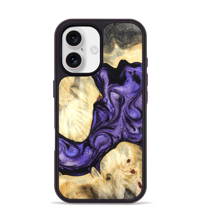iPhone 17 Wood Phone Case - Grover (Purple, 824278)