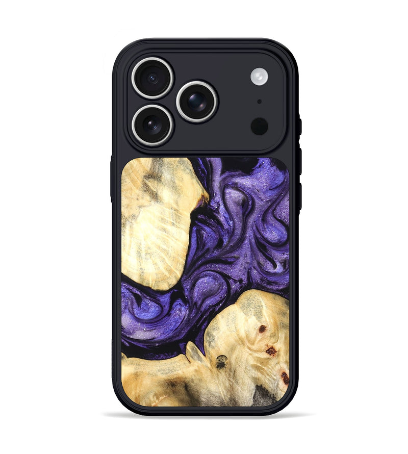 iPhone 17 Pro Wood Phone Case - Grover (Purple, 824278)
