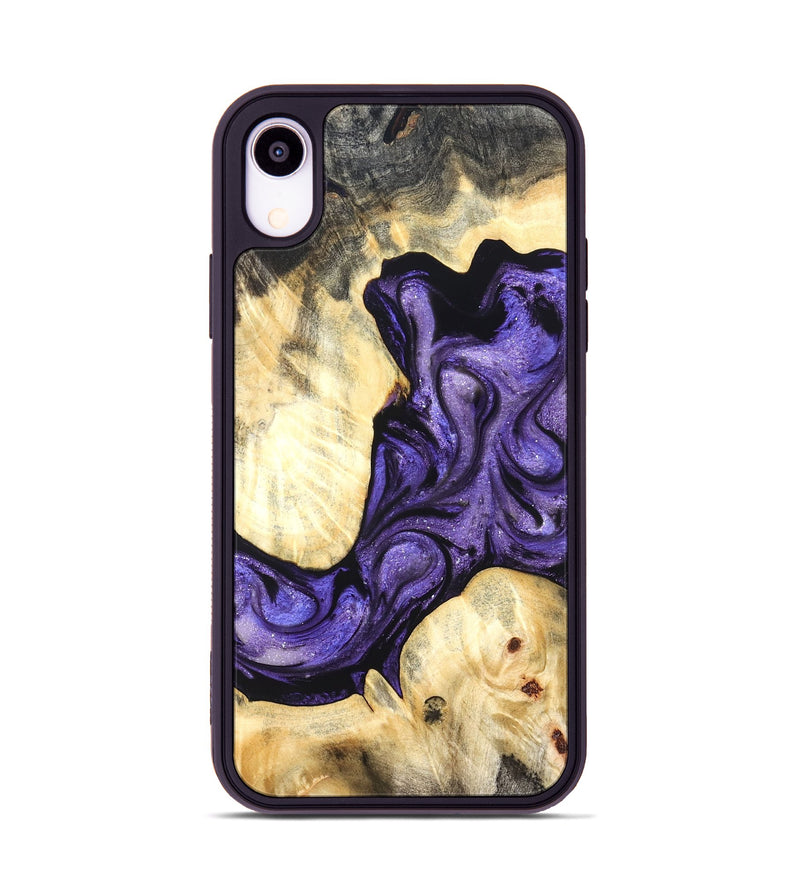 iPhone Xr Wood Phone Case - Grover (Purple, 824278)