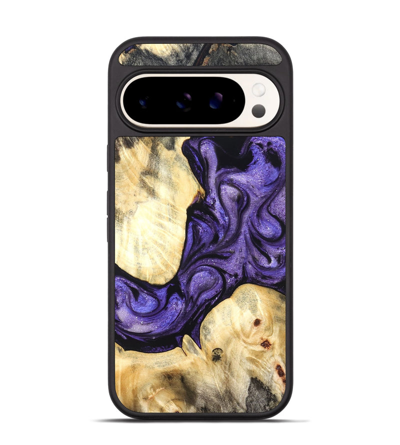 Pixel 9 Wood Phone Case - Grover (Purple, 824278)