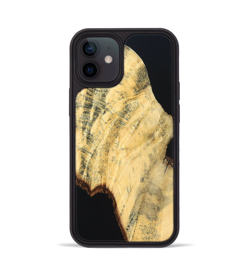 iPhone 12 Wood Phone Case - Mira (Wood Burl, 824279)