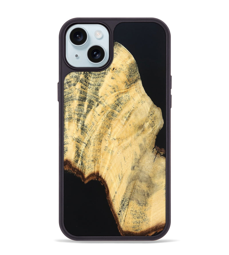 iPhone 15 Plus Wood Phone Case - Mira (Wood Burl, 824279)