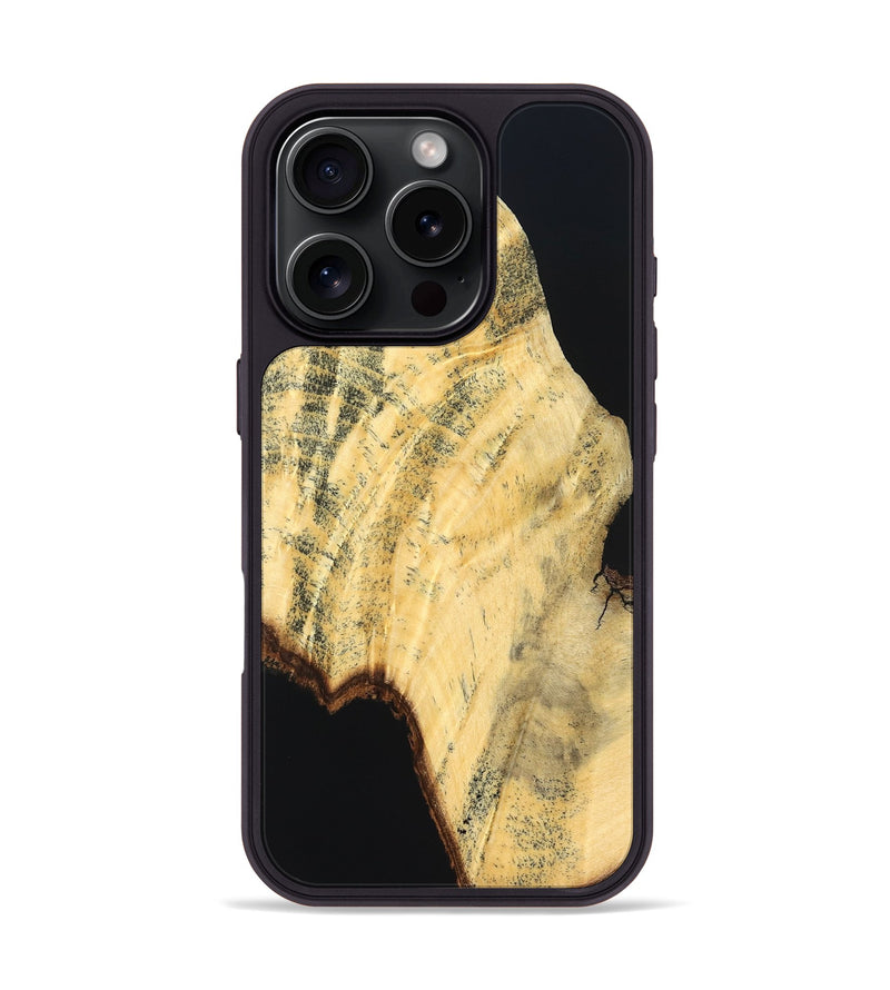 iPhone 16 Pro Wood Phone Case - Mira (Wood Burl, 824279)