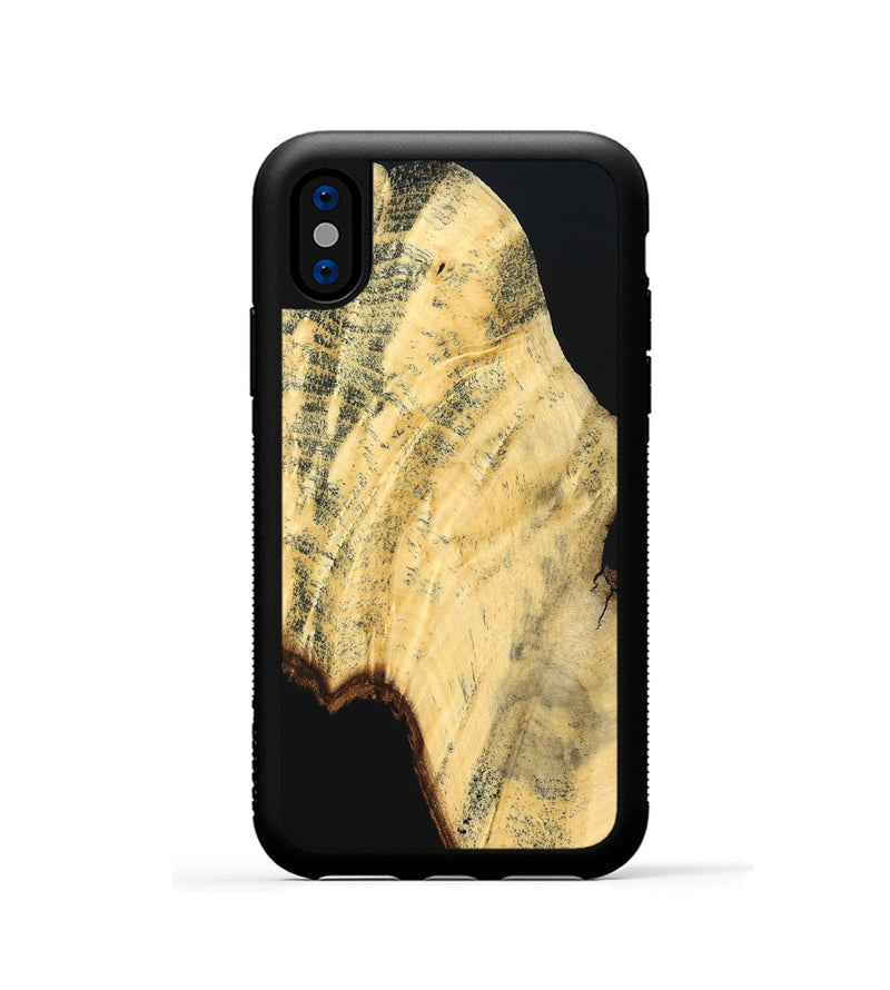 iPhone Xs Wood Phone Case - Mira (Wood Burl, 824279)
