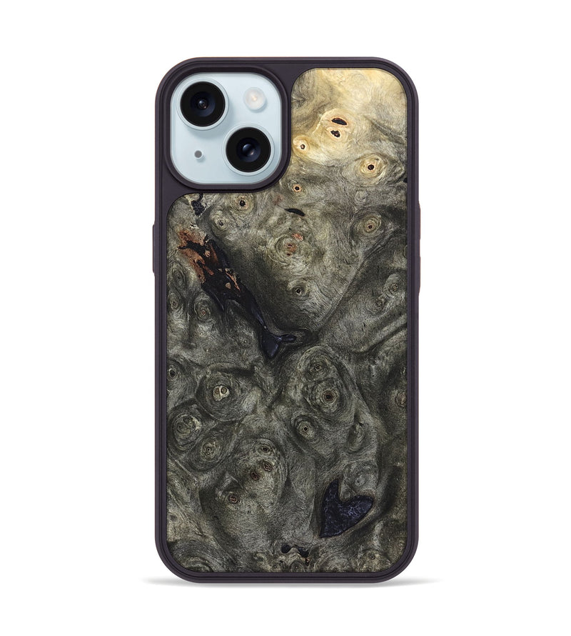 iPhone 15 Wood Phone Case - Luca (Wood Burl, 824282)