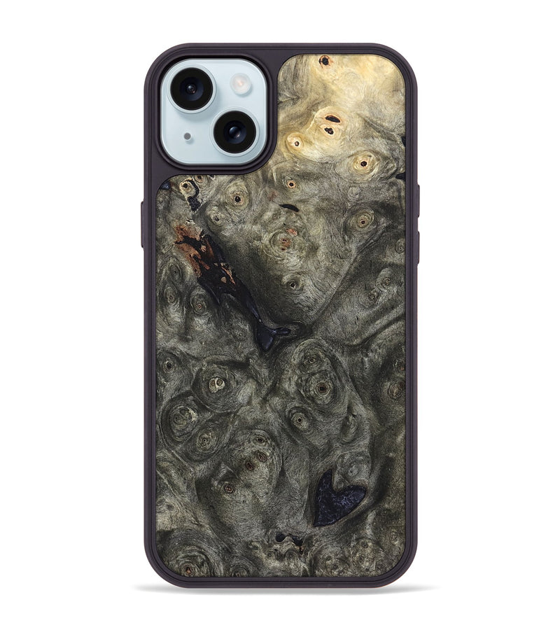 iPhone 15 Plus Wood Phone Case - Luca (Wood Burl, 824282)