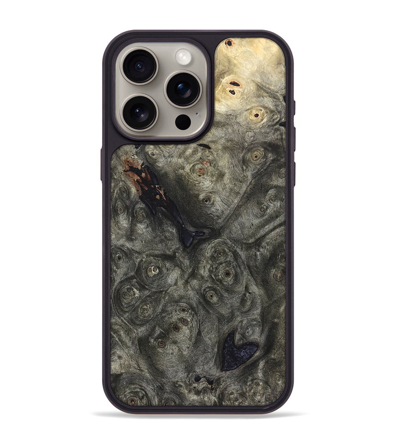 iPhone 15 Pro Max Wood Phone Case - Luca (Wood Burl, 824282)