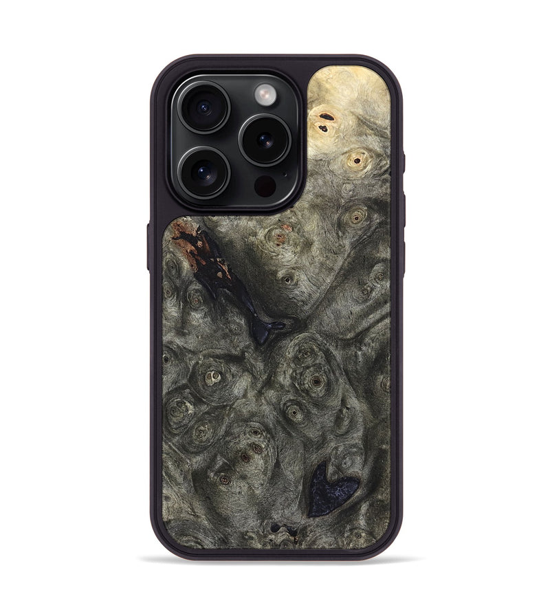 iPhone 15 Pro Wood Phone Case - Luca (Wood Burl, 824282)
