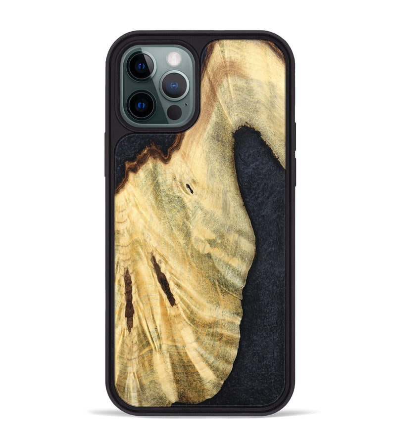 iPhone 12 Pro Max Wood Phone Case - Aylani (Wood Burl, 824283)