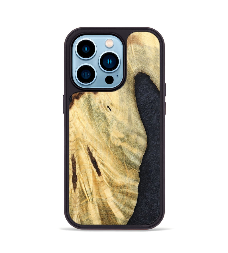 iPhone 14 Pro Wood Phone Case - Aylani (Wood Burl, 824283)