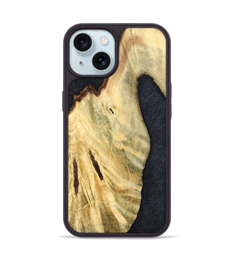 iPhone 15 Wood Phone Case - Aylani (Wood Burl, 824283)