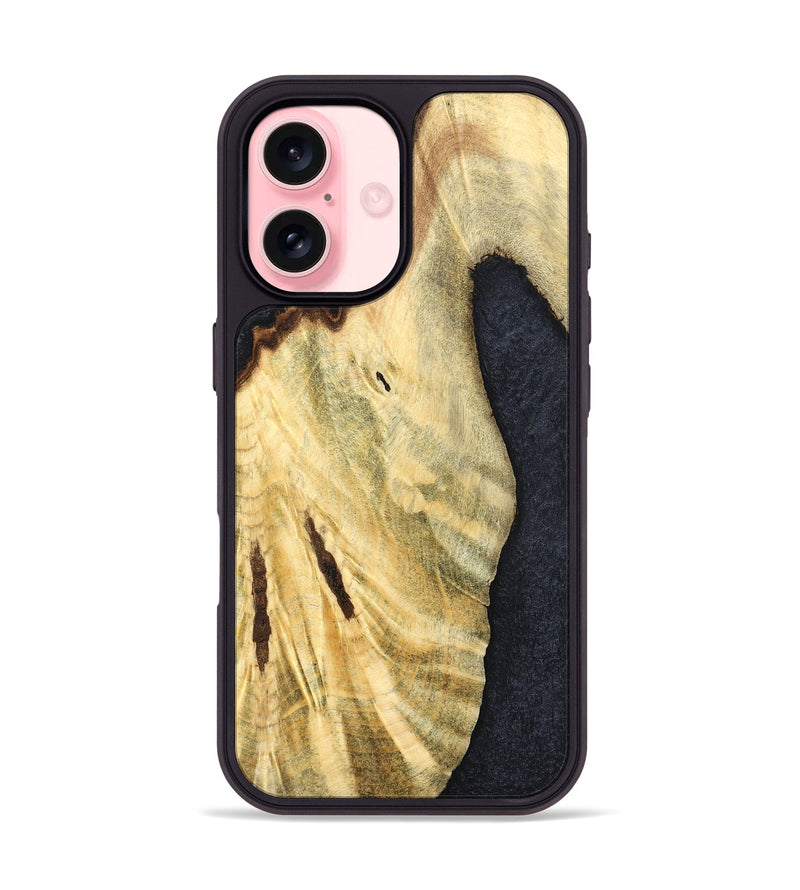 iPhone 16 Wood Phone Case - Aylani (Wood Burl, 824283)