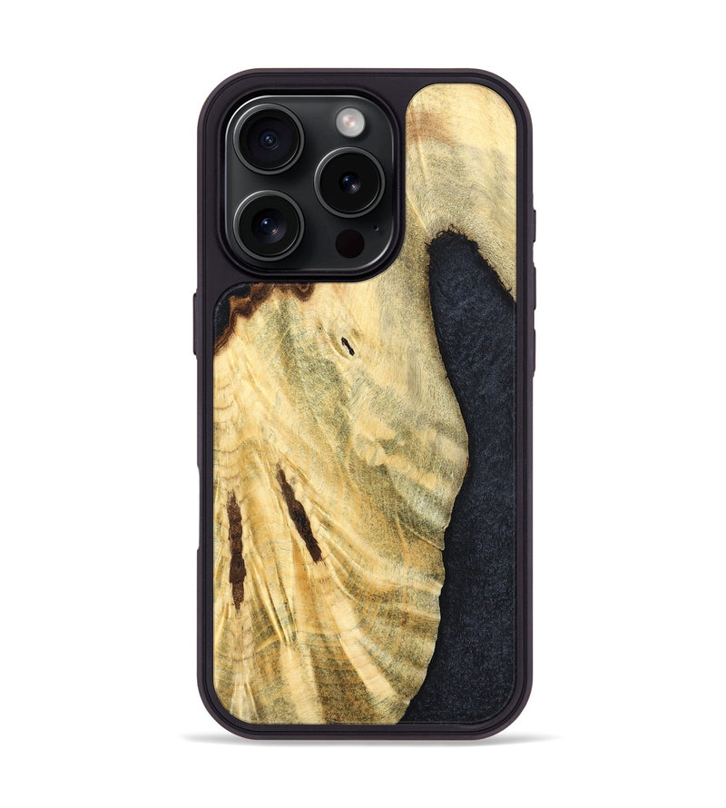 iPhone 16 Pro Wood Phone Case - Aylani (Wood Burl, 824283)