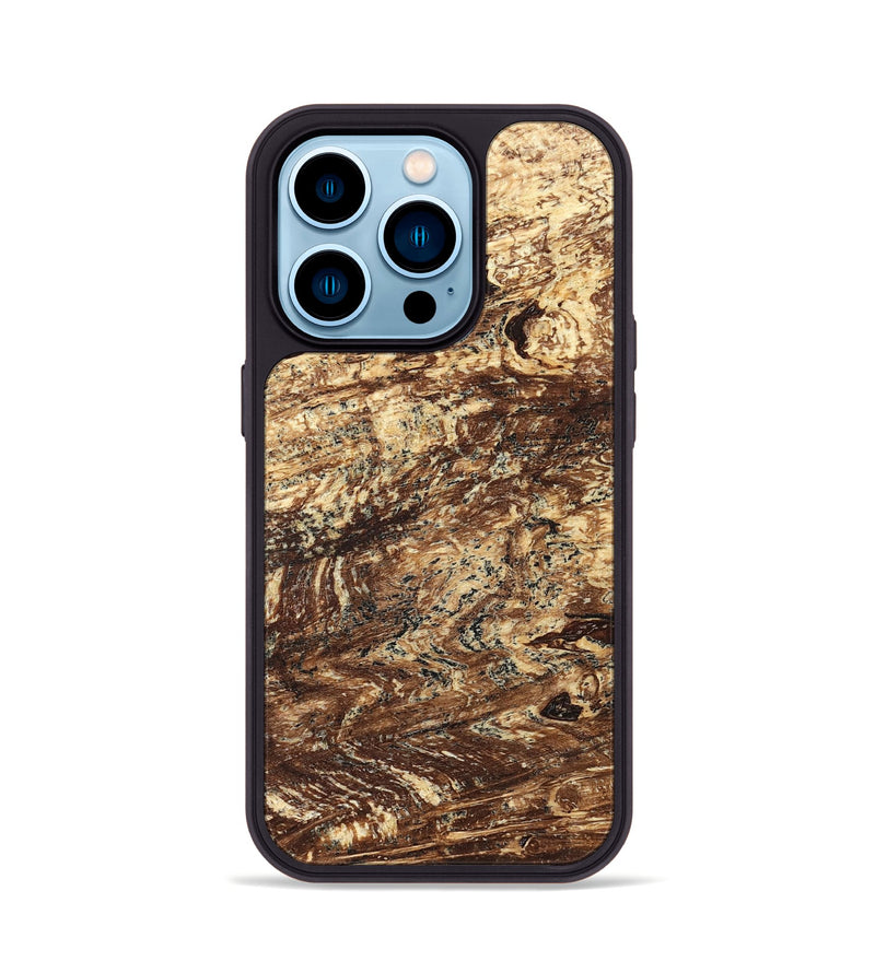 iPhone 14 Pro Wood Phone Case - Jon (Wood Burl, 824284)