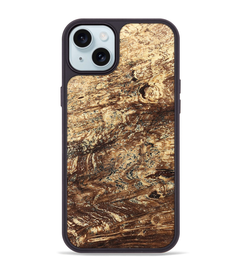 iPhone 15 Plus Wood Phone Case - Jon (Wood Burl, 824284)