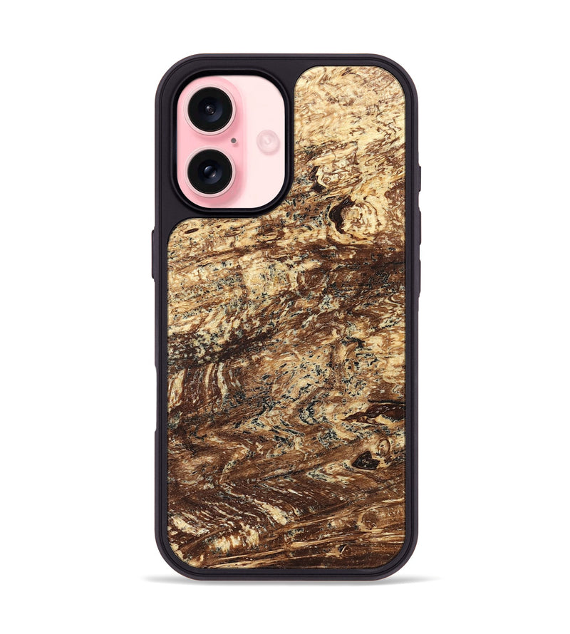 iPhone 16 Wood Phone Case - Jon (Wood Burl, 824284)