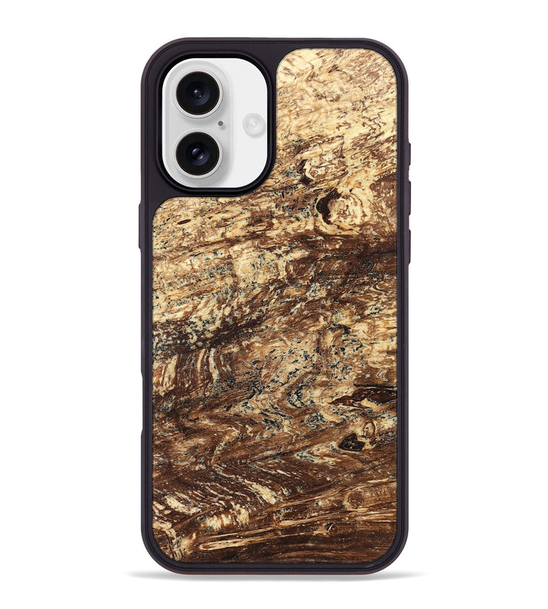iPhone 16 Plus Wood Phone Case - Jon (Wood Burl, 824284)