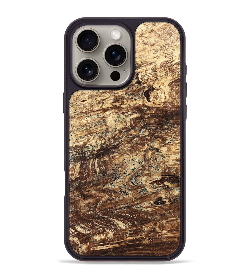iPhone 16 Pro Max Wood Phone Case - Jon (Wood Burl, 824284)