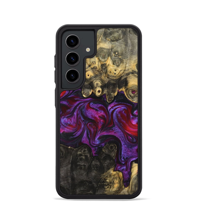 Galaxy S24 Wood Phone Case - Elvis (Purple, 824288)