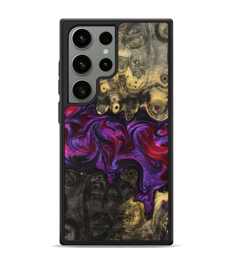 Galaxy S24 Ultra Wood Phone Case - Elvis (Purple, 824288)