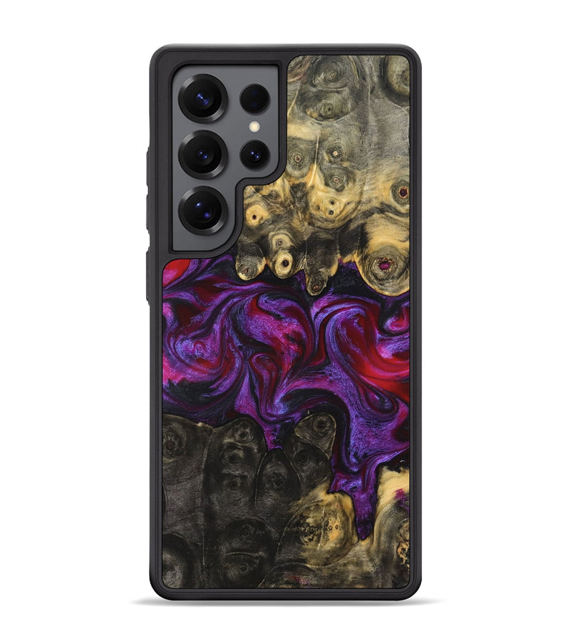 Galaxy S25 Ultra Wood Phone Case - Elvis (Purple, 824288)