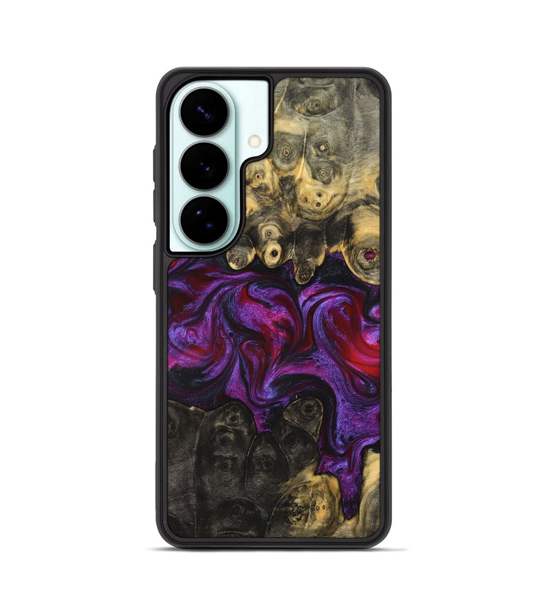 Galaxy S26 Wood Phone Case - Elvis (Purple, 824288)