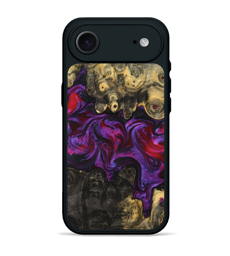 iPhone 17 Air Wood Phone Case - Elvis (Purple, 824288)