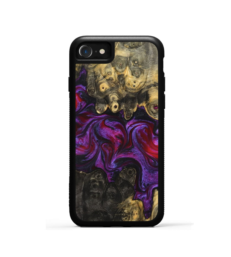iPhone SE Wood Phone Case - Elvis (Purple, 824288)