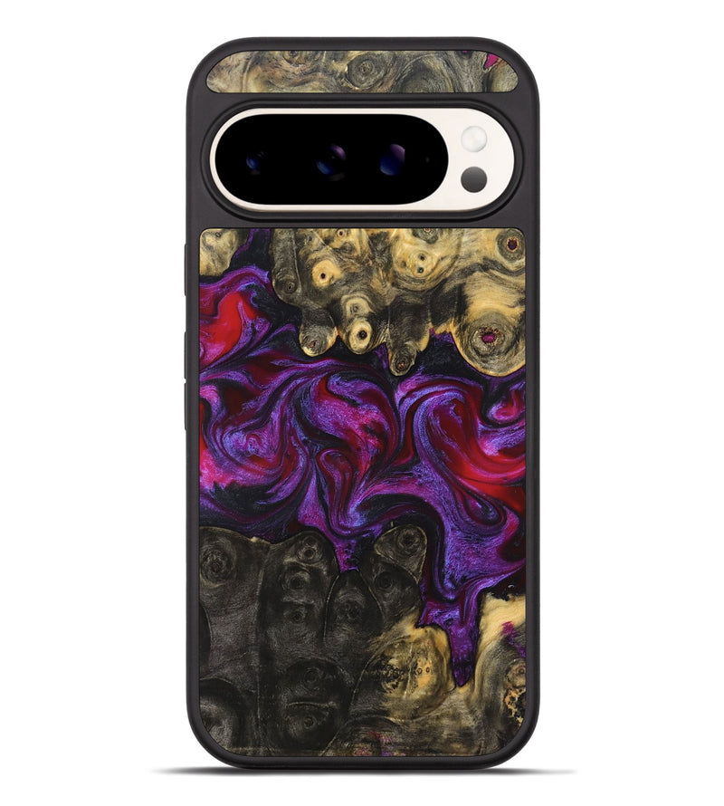 Pixel 9 Pro XL Wood Phone Case - Elvis (Purple, 824288)