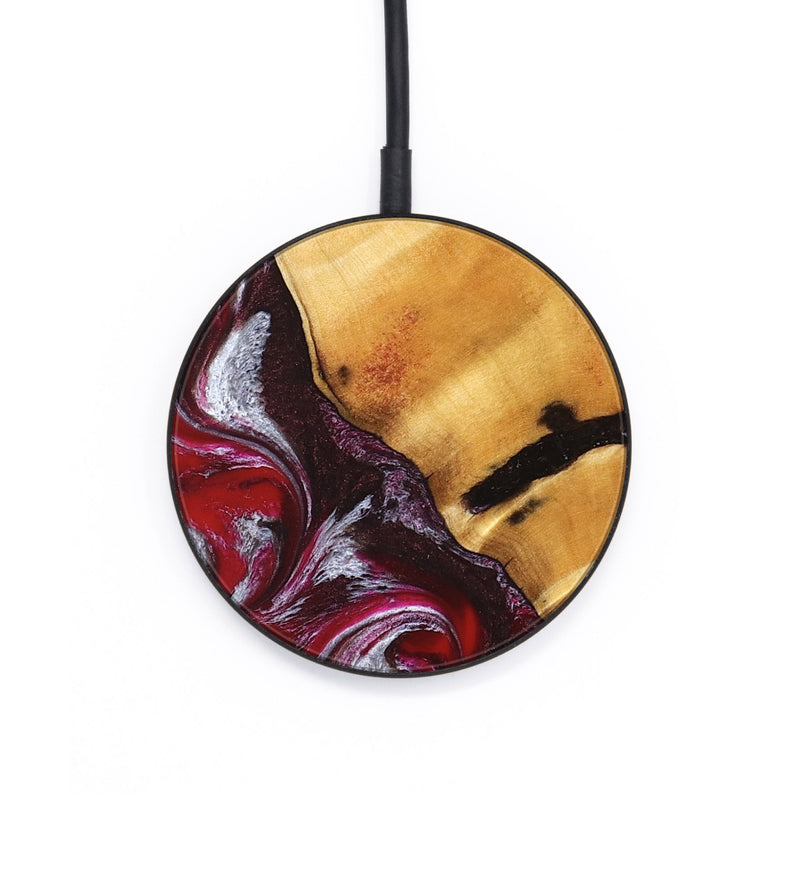 Circle Wood Wireless Charger - Aurelia (Red, 824290)