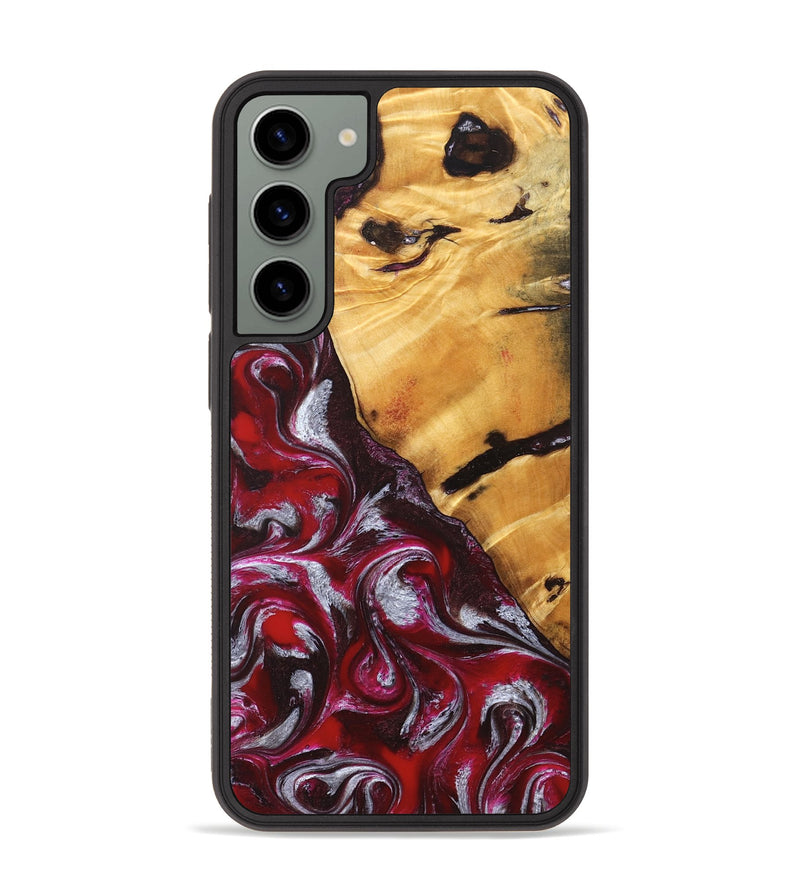 Galaxy S23 Plus Wood Phone Case - Aurelia (Red, 824290)