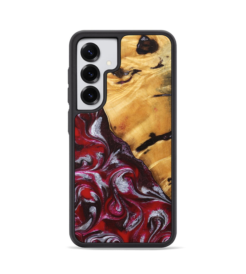 Galaxy S25 Wood Phone Case - Aurelia (Red, 824290)