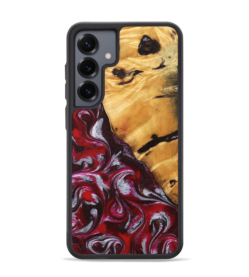 Galaxy S25 Plus Wood Phone Case - Aurelia (Red, 824290)