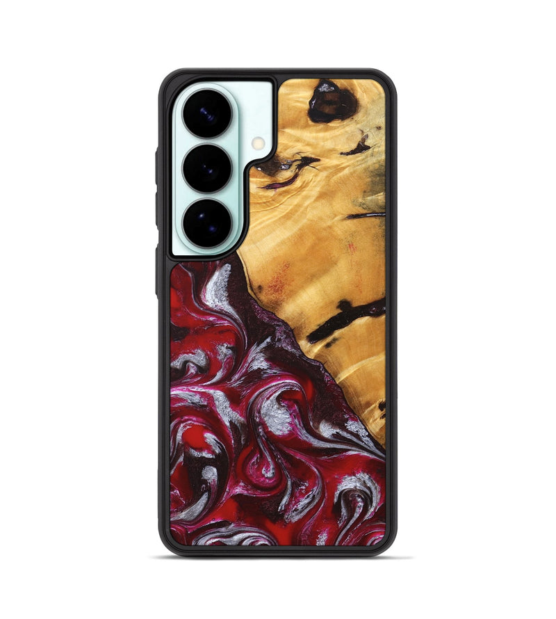 Galaxy S26 Wood Phone Case - Aurelia (Red, 824290)
