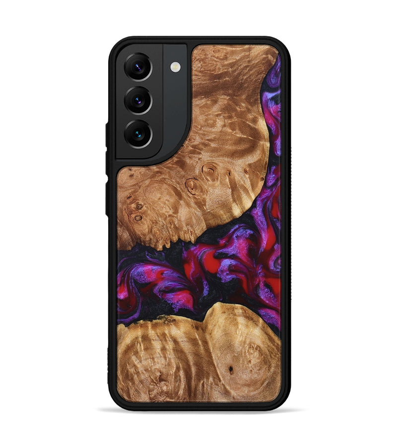 Galaxy S22 Plus Wood Phone Case - Joy (Red, 824291)
