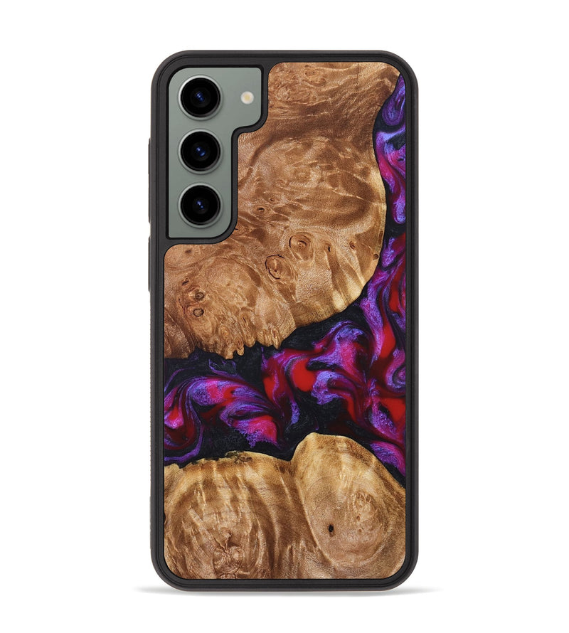 Galaxy S23 Plus Wood Phone Case - Joy (Red, 824291)