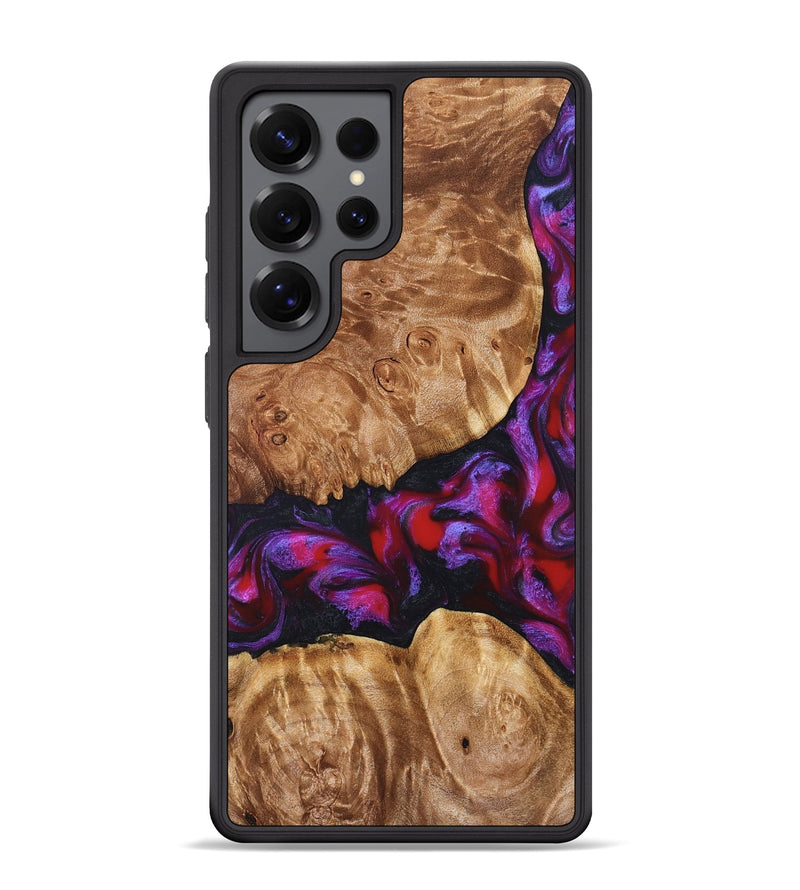 Galaxy S25 Ultra Wood Phone Case - Joy (Red, 824291)