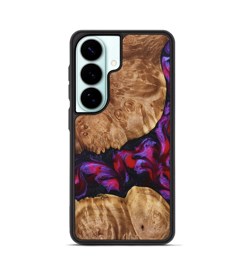 Galaxy S26 Wood Phone Case - Joy (Red, 824291)