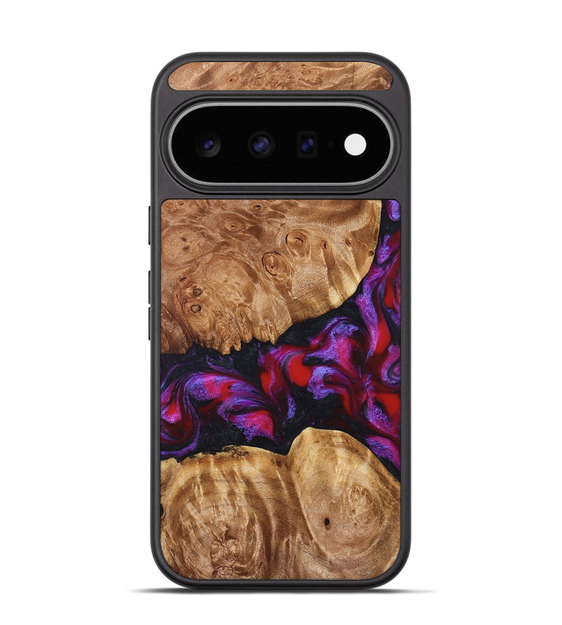 Pixel 11 Wood Phone Case - Joy (Red, 824291)