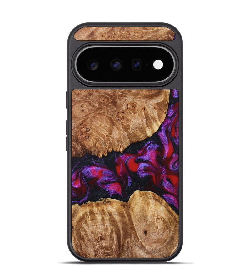 Pixel 11 Pro Wood Phone Case - Joy (Red, 824291)