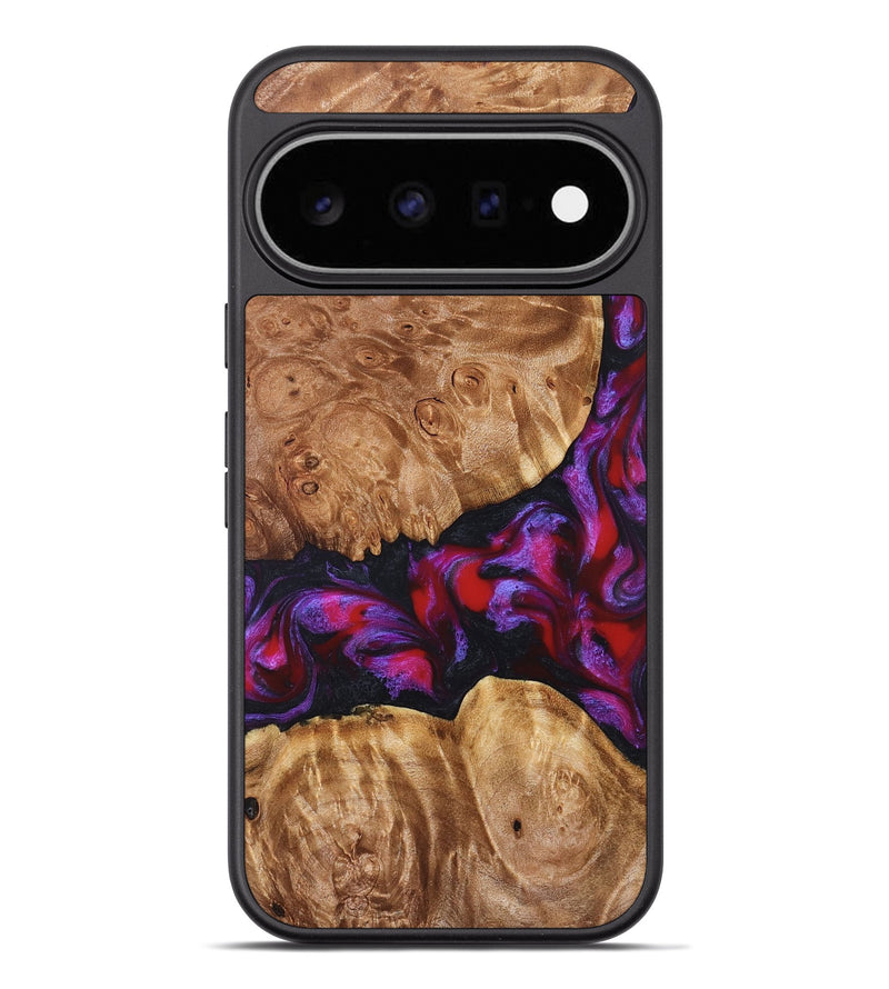 Pixel 11 Pro XL Wood Phone Case - Joy (Red, 824291)