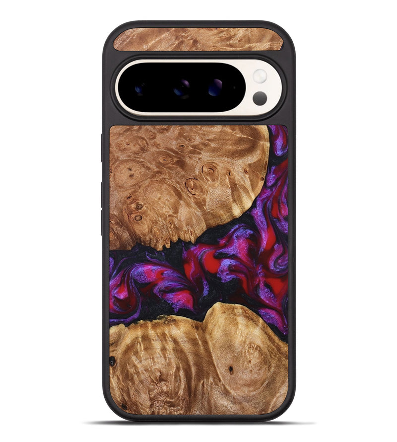 Pixel 9 Pro XL Wood Phone Case - Joy (Red, 824291)
